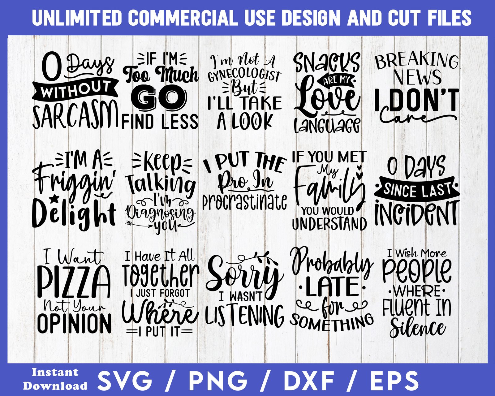 Funny SVG Designs