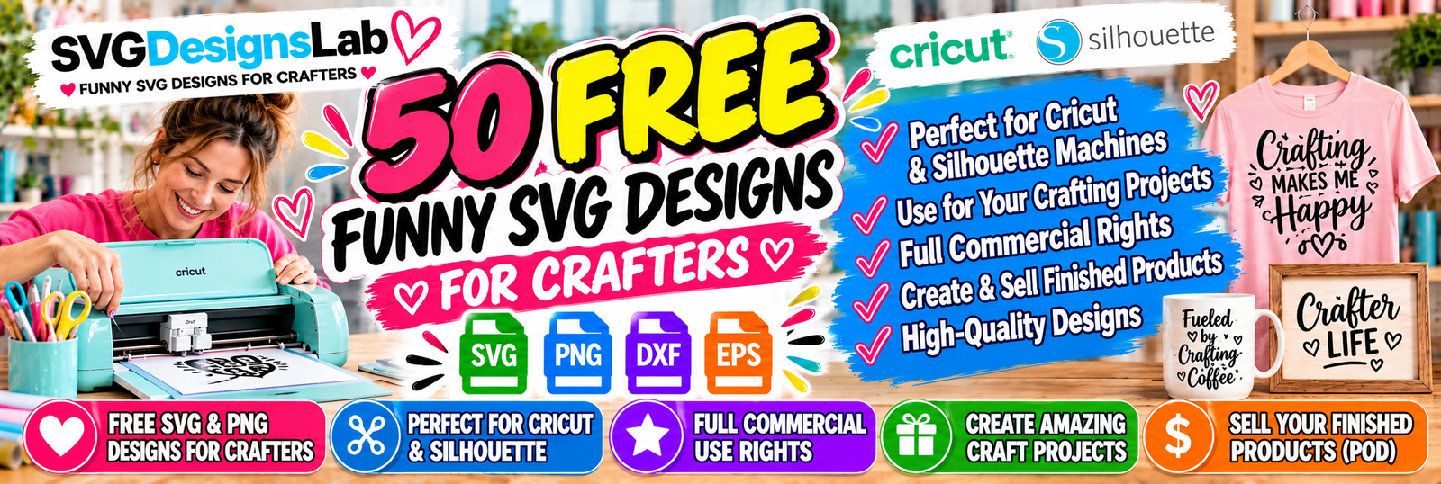 SVG Designs Lab: free SVG cut files for Cricut and Silhouette